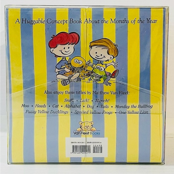 October the Octopus: A Huggable Concept Book About Months ~Matthew Van Fleet NEW - Picture 12 of 13